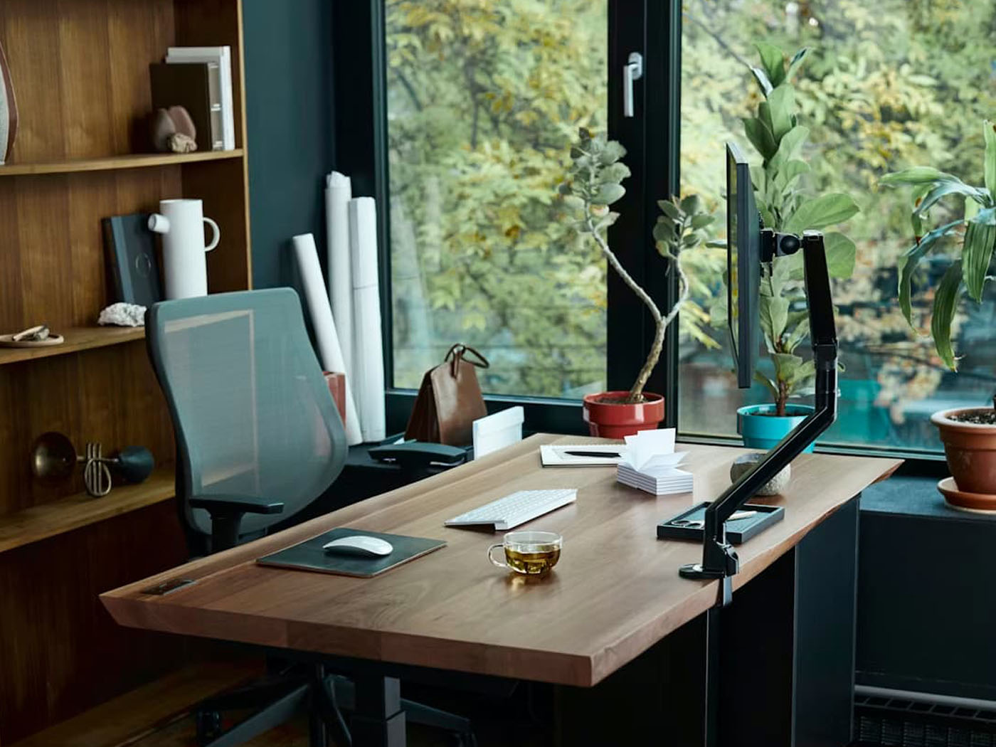 万石镇石材物流园区办公区开荒项目