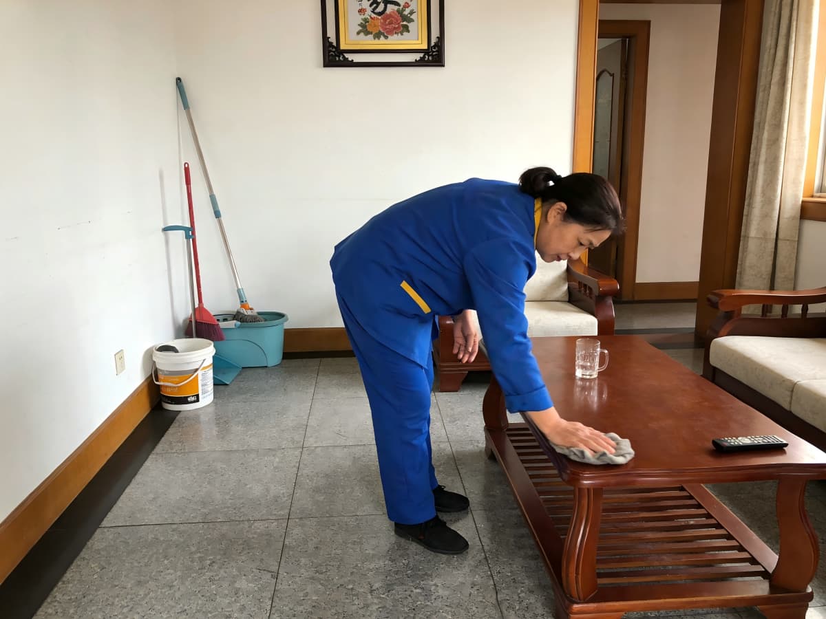 宜兴日常保洁服务现场实拍